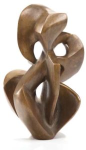 Untitled,” Day Schnabel American 1905 to 1991 1955 Bronze