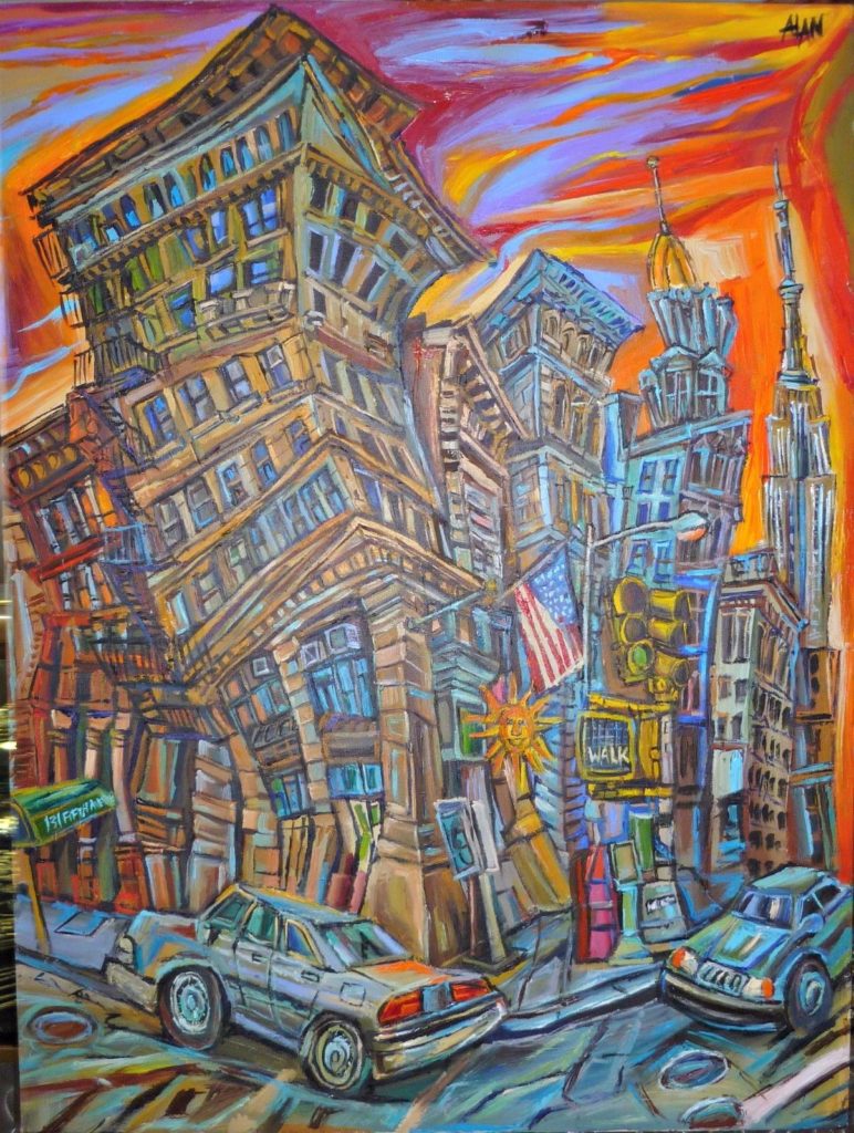 Alan Streets Oil Painting